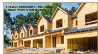 Framing Contractor Insurance